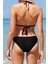 Shekını Dantel Halter Bikini Takımı Üçgen Tığ Işi Mayo Cheeky Tie 2 Parça Mayo Mayo 4