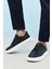 Erkek Deri Sneaker 151987Z133 Lacivert 1