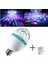 Renkli LED Döner Başlıklı Disko Topu Ampul Gece Lambası Disco Lamp 4