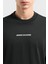 Armani Exchage Pamuk Regular Fit Ön ve Arka Logolu T Shirt Erkek T Shirt XM000588 AF12308 UB001 4