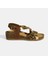 Leopar Kadın Toka Detaylı Slingback Nubuk Sandalet 1