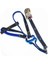 Euro Dog Köpek Uzatma Tasması ve Göğüs Tasması Takımı Mavi/siyah 25 mm 120 cm 1