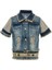 Kız Çocuk Kısa Kollu Denim Çeket 1