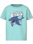 Nmmvux Ss Top Mavi Erkek Çocuk Kısa Kol T-Shirt 1