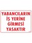 Yabancı Uyarı Levhası 25X35 KOD:1402 1
