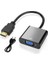 Hdtv To VGA Adapter - HDMI To VGA Dönüştürücü - Çevirici + Ses Kablosu 1