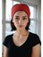 Kırmızı Geniş Bandana, Pamuklu, Saç Bandanası , Sporcu Bandana, Spor Saç Bandı Kadın Bandana Buff 1
