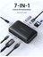 MP02 7in1 Type-C Pd Hub 100W Şarj HDMI 2 x USB 3.0 Sd Tf Kart Okuyucu RJ45 + Kablo Seti Dönüşt 4