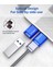 Usb-C To USB 3.0 Adaptörü Ergonomik Otg Hub Hızlı Dönüştürücü Çevirici Adaptör 2 Adet Set 2