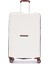 Benetton Polipropilen 2'Li Valiz Seti Beyaz BNT3000 (BÜYÜK + KABİN) 2