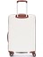 Benetton Polipropilen 2'Li Valiz Seti Beyaz BNT3000 (BÜYÜK + KABİN) 3