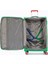Benetton 2'li Valiz Seti Büyük Ve Kabin Boy Lüx Kumaş Valiz Yeşil Bnt2800 5