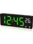 Fantez Temalı Dijital Alarm Saat, Ayna Yüzeyi, LED Ekran, 5