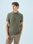 Regular Fit Polo Koyu Haki Erkek T-Shirt LF2035136 1
