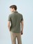 Regular Fit Polo Koyu Haki Erkek T-Shirt LF2035136 3