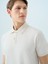Regular Fit Polo Krem Erkek T-Shirt LF2035136 1