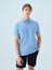 Regular Fit Polo Açık Mavi Erkek T-Shirt LF2035136 2