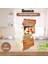 Motek Patateslik Soğanlık Sepeti , Oyuncak Kutusu , Sebzelik Tekerlekli Organızer Çok Amaçlı Kutu 2X12LT-BAMBU+KREM 1