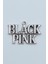 Black Pink Kolye Ucu - Antik Gümüş Kaplama - KOD:296 1