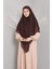 3 Katlı Sufle Khimar Hijap Tesettür Hazır Şal 3