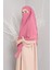 3 Katlı Sufle Khimar Hijap Tesettür Hazır Şal 1