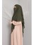 3 Katlı Sufle Khimar Hijap Tesettür Hazır Şal 1