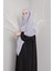 3 Katlı Sufle Khimar Hijap Hazır Tesettür Şal 3