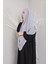 3 Katlı Sufle Khimar Hijap Hazır Tesettür Şal 4