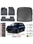 Ds7 Crossback 2021 Model Esnek Bagaj Havuzu Araca Özel Siyah Paspas Seti 1