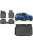 Ecosport 2021 Model Alt Kademe 3D Bagaj Havuzu+3d Havuzlu Araca Özel Paspas Takımı 1