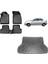 Chevrolet Lacetti Hatchback 2009 Model 3D Bagaj Havuzu+3d Havuzlu Araca Özel Paspas Takımı 1