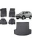 Chevrolet Captiva 2010 Model 3D Bagaj Havuzu+3d Havuzlu Araca Özel Paspas Takımı 1