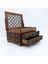 Ahşap Sandık Takı Mücevher Kutusu 20 cm x 15 cm x 12 cm 4