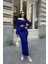Lita Cut Out Büzgülü Elbise 2715-8 3