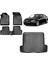 Chevrolet Cruze Sedan 2010 Model 3D Çift Kulaklı Bagaj Havuzu+3d Havuzlu Araca Özel Paspas Takımı 1