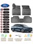 Focus 5 Sedan 2019 Sonrası 4d Araca Özel Havuzlu Kokusuz Paspas Takımı 1