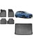 Focus 4 Hatchback 2019 Model Tamir Kitli 3D Bagaj Havuzu+3d Havuzlu Araca Özel Paspas Takımı 1