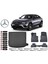 Glc Coupe 2017 Model Bagaj Havuzu Araca Özel Siyah Havuzlu Paspas Takımı Sett 1