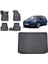Astra K Hatchback 2017 Model 3D Bagaj Havuzu+3d Havuzlu Araca Özel Paspas Takımı 1