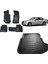 E Serisi W211 2007 Model 3D Bagaj Havuzu+3d Havuzlu Araca Özel Paspas Takımı 1