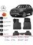 Glc Suv 2015-2022 4.5d Plus Havuzlu Siyah Paspas Takımı Yumuşak 1
