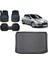 307 Hatchback 2002 Model 3D Bagaj Havuzu+3d Havuzlu Araca Özel Paspas Takımı 1