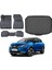Qashqai E-Power Alt 2024 Model Bagaj Havuzu+3d Araca Özel Paspas Takımı Luxury Serisi 1