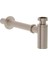 A4512334 Vitra Origin Lavabo Sifonu Alt Grubu T Tipi , Fırçalı Nikel 1