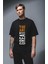 Kısa Kollu Tişört Unisex Erkek Kadın Baskılı Oversize T-Shirt 2