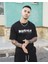 Kısa Kollu Tişört Unisex Erkek Kadın Baskılı Oversize T-Shirt 1