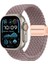 Apple Watch Ultra / Ultra 2 49 mm Uyumlu Örgü Kordon Magnetik D Tokalı Kayış Mıknatıslı Metal Toka 1