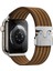 Apple Watch 10 / 11 46 mm Uyumlu Naylon Dokuma Kumaş Kordon Premium Kayış Kilitli Mekanik Toka 1