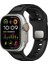 Apple Watch Ultra / Ultra 2 49 mm Uyumlu Silikon Kordon Çift Renkli Premium Spor Tasarım Kayış 2
