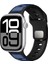 Apple Watch 10 46 mm Uyumlu Silikon Kordon Çift Renkli Premium Spor Tasarım Kayış 1